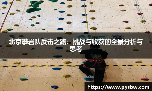 北京攀岩队反击之路：挑战与收获的全景分析与思考